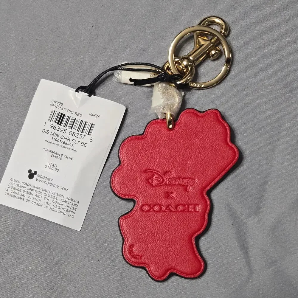 Coach x Disney Minnie Mouse Bag Charm